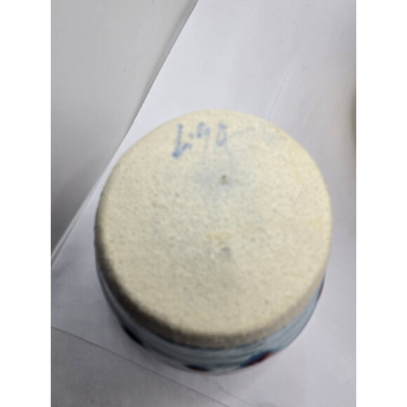 Lisa Howe Studio Pottery Blue Turquoise Drip Glaze Dish - Picture 10 of 10